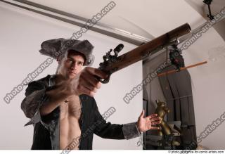 JACK PIRATE STANDING POSE WITH GUN #2